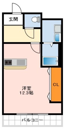 パレスひだまりの丘の物件間取画像